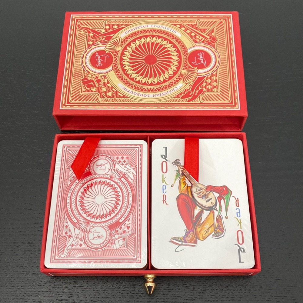 Christian Louboutin Rate Limited Edition Collectable Playing Card Set
